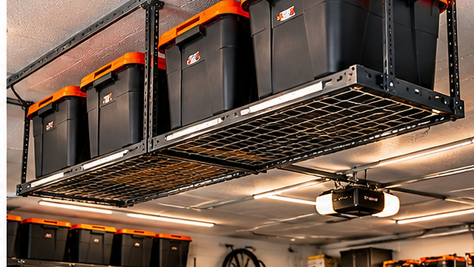 Overhead Garage Storage Ideas to Reclaim Your Floor Space