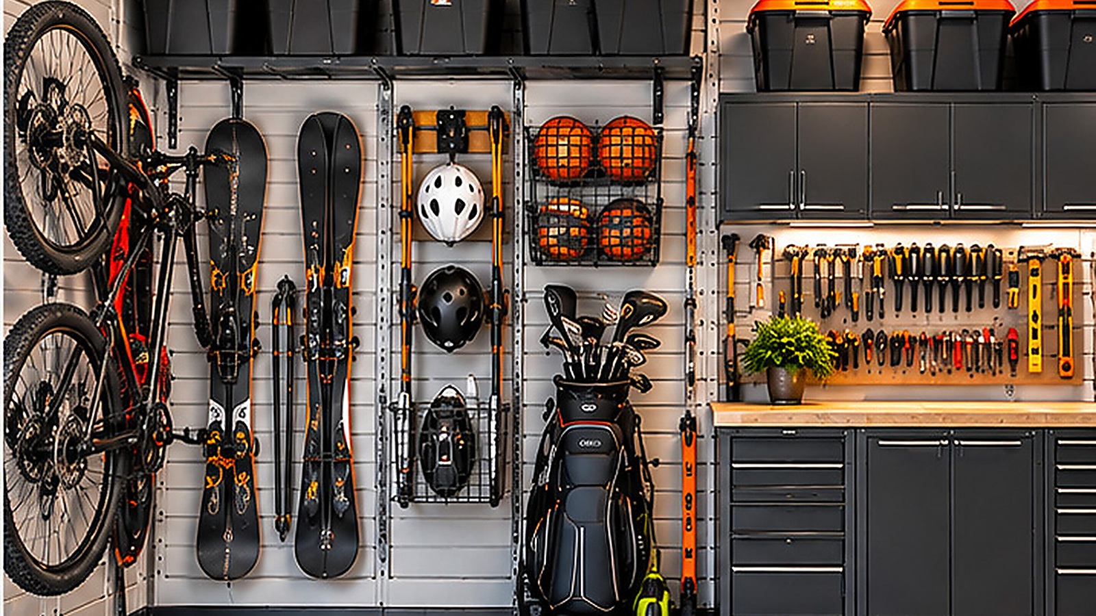 12 Garage Wall Storage Ideas to Get Everything Off the Floor